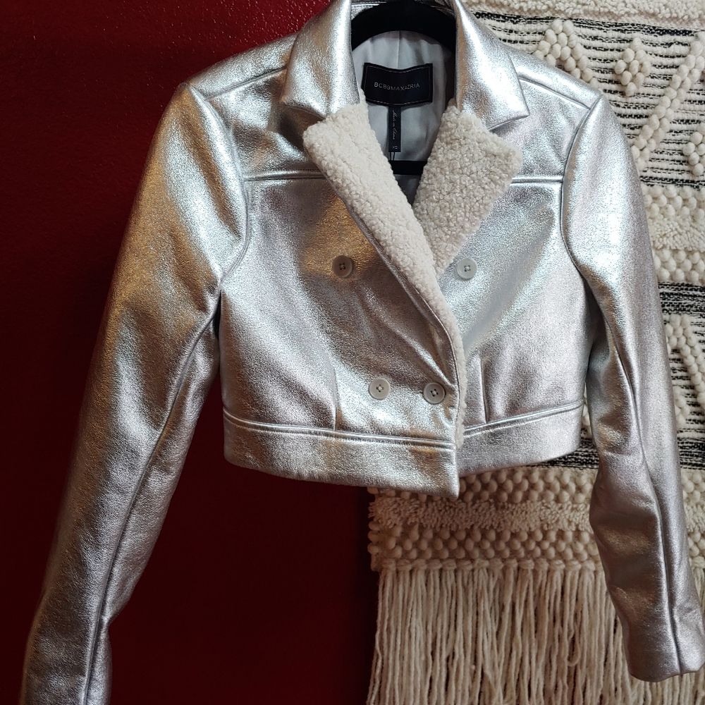 BCBG Maxazria cropped jacket